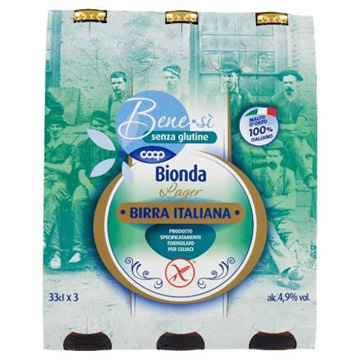 BENESI' BIRRA 4,9GRADI 3X330ML