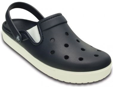 CITILANE CLOG NAVY/WHITE 6