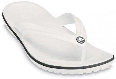 CROCBAND FLIP UNI WHITE 8