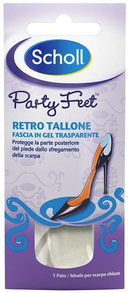 SCHOLL PARTY FEET GEL ACT R/TA