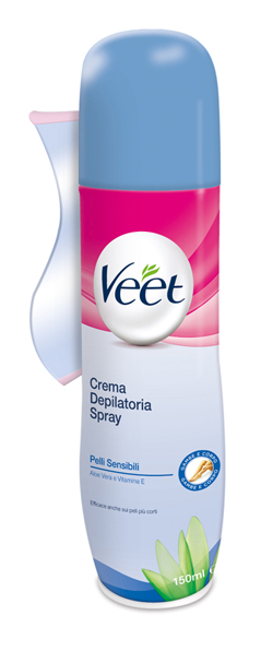 VEET CREMA SPRAY P SENS 150ML