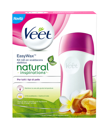 VEET EASY WAX KIT TIARE&ARGAN