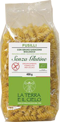 FUSILLI GRANO SARACENO BIO400G