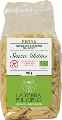 PENNE GRANO SARACENO BIO 400G