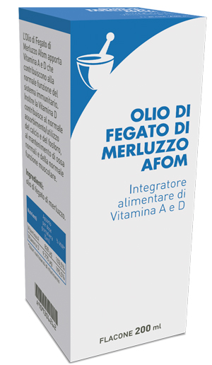 OLIO FEGATO MERLUZZO AFOM200ML