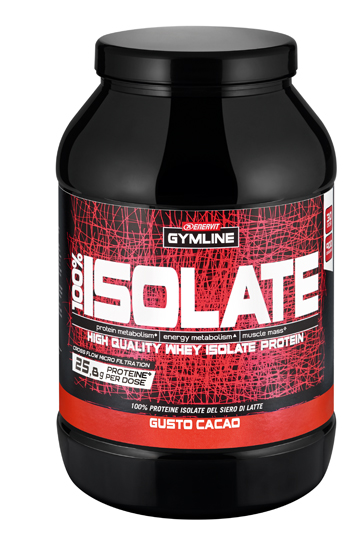 GYMLINE 100% WHEY ISOL CAC900G