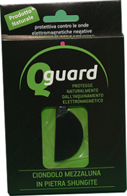 Q-GUARD CIONDOLO MEZZA LUNA