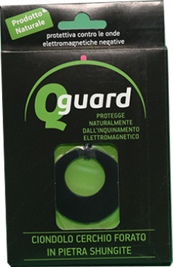 Q-GUARD CIONDOLO CERCHIO FORAT