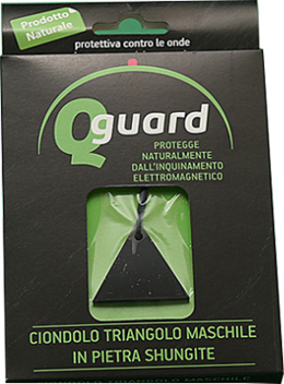 Q-GUARD CIONDOLO TRIANGOLO MAS