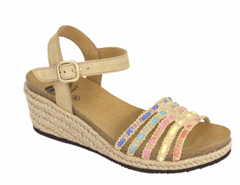 LODOLETTA SUEDE W SAND/MUL 35 LODOLETTA SUEDE W SAND/MUL 35