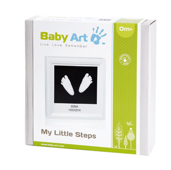 BABY ART MY LITTLE STEPS WH/BL