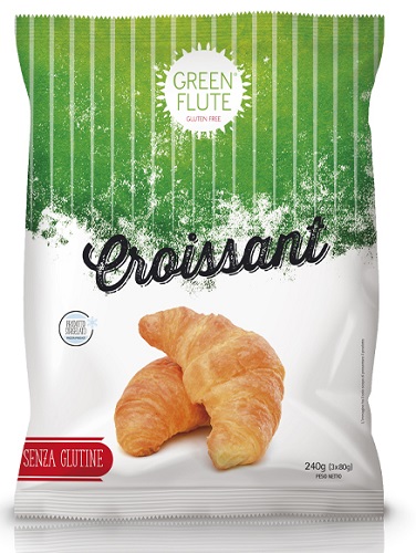 GREEN FLUTE CROISSANT 3X80G