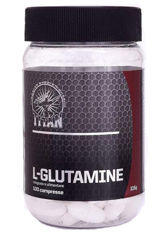 TITAN L-GLUTAM TABS 1G 100CPR