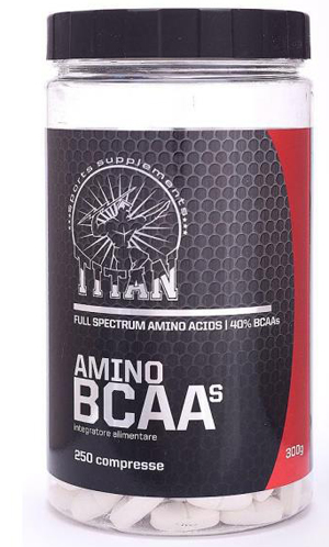 TITAN AMINO+BCAAS 250CPS