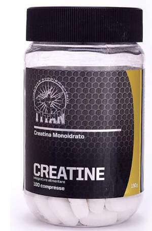 TITAN CREATINE TABS 1G 100CPR