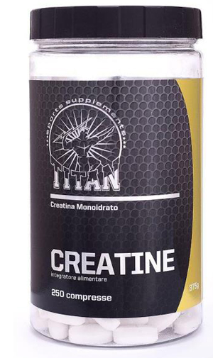 TITAN CREATINE TABS 1G 250CPR