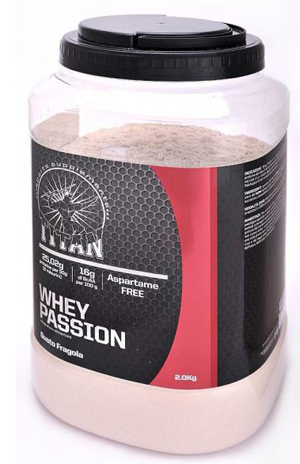 TITAN WHEY PASS 2KG FRAGOLA