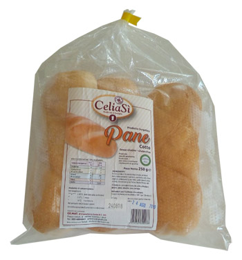 CELIASI' PANE SURGELATO 250G