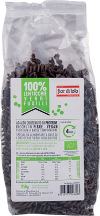 FUSILLI LENTICCHIE VERDI BIO