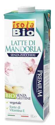 ISOLA BIO LATTE MANDORLA S/ZUC