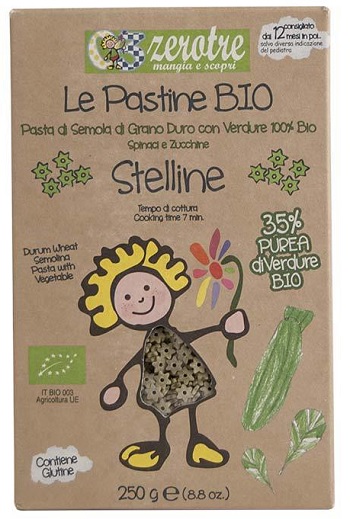 ZEROTRE STELLINE VERDURE BIO