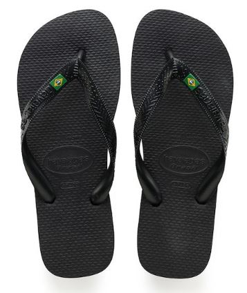 HAVAIANAS BRASIL BLACK 37/38