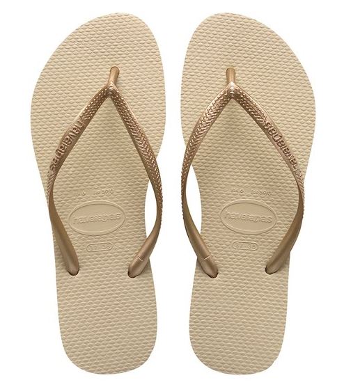 HAVAIANAS SLIM SAND GR/GO35/36