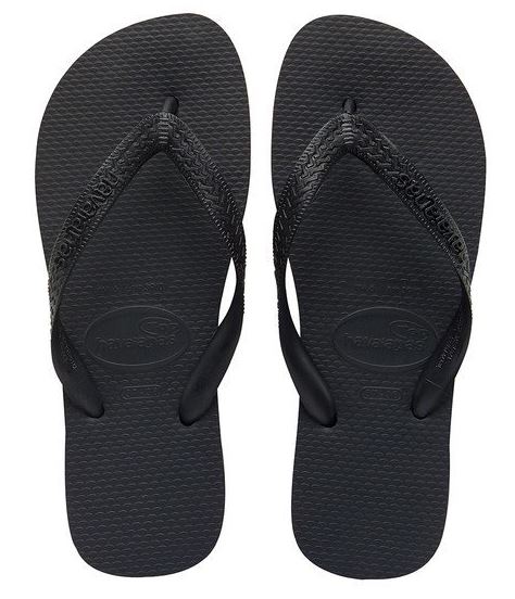 HAVAIANAS TOP BLACK 39/40