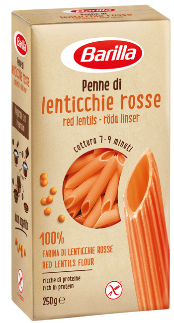 BARILLA PENNE LENTIC ROS 250G