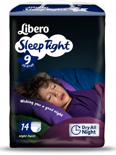 LIBERO SLEEPTIGHT 9 14PEZZI