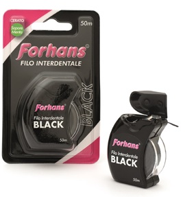 FORHANS FILO INTERD BLACK 50M