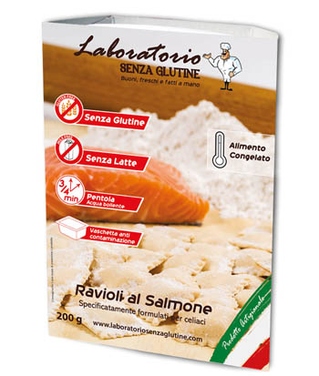 LSG RAVIOLI SALMONE FRESCO200G