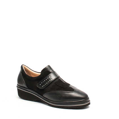 LEDRO SHEEP+GOAT SUEDE BLACK35