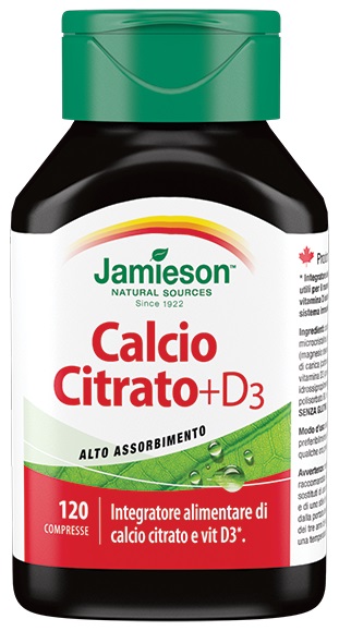 JAMIESON CALCIO CITRATO+VIT D3