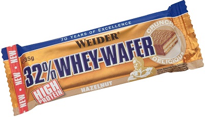 WEIDER 32% WHEY WAFER NOCC 35G