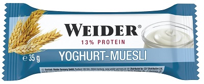 WEIDER FITNESS BAR YOGURT 35G