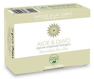 SAPONE BIO ALOE/OLIVA 100G