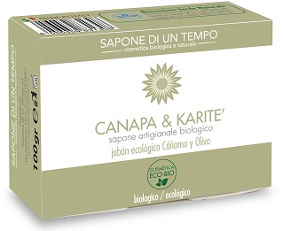 SAPONE BIO CANAPA/KARITE 100G