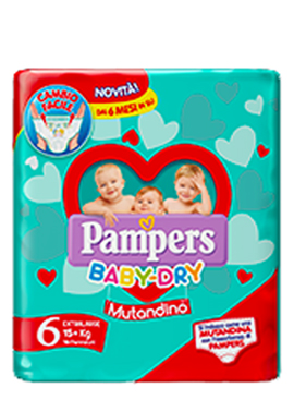 PAMPERS BD MUT XL 6 S PACK14PZ