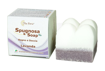 SPUGNOSA AND SOAP LAVANDA