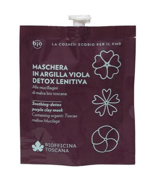 MASCHERA ARGILLA VIOLA DETOX