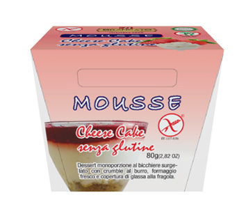 MOUSSE CHEESE CAKE 80G