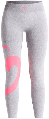 BEGOOD SPORT LEGGING GRI/FUX M