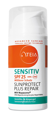 ATEIA SPF25 SENS SUNPROT PLUS