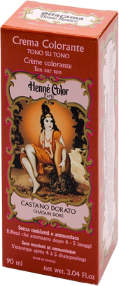 HENNE CASTANO DOR CREMA