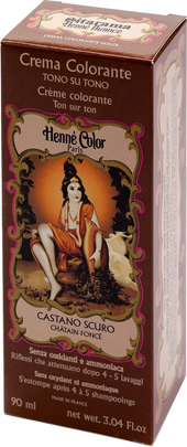 HENNE CASTANO SCURO CREMA