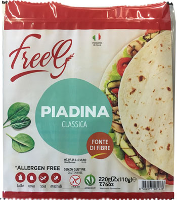 PIADINA CLASS FREEG 2X110G