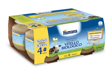 HUMANA OMOG VITELLO BIO 4X80G