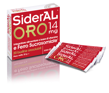 SIDERAL ORO 14MG 20BUST