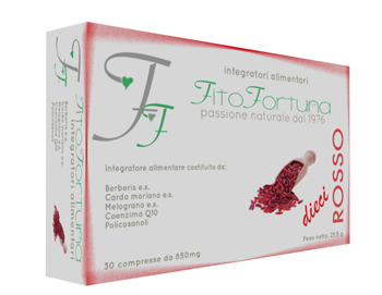 FITOFORTUNA ROSSO DIECI 30CPR